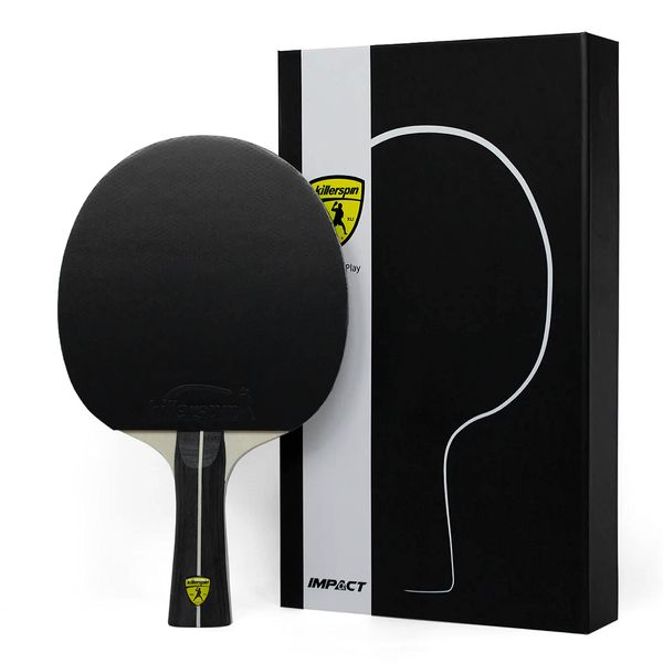 Killerspin Impact D2, Table Tennis Paddles, Table Tennis Racket, Ping Pong Paddle Case, Table Tennis Equipment for Beginners/Intermediates, 5-ply Wood