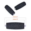 Hsthe Sea 10 Pack Extra Coarse Mineral Replacement Rollers Smooth Pedi Replacement Roller Head Refills for Smooth Callus Remover Refill Rollers, Blue