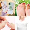 Nail Stickers, Kids, Cute, Unicorn Floral Pattern, 3D Stick On Manicure Set, Character Design, Children's Nail Stickers, 400 Types, 10 Pieces, Rainbow Unicorn, Stars, Princess, Flower Nail Pattern, Ultra Thin, Stackable, Reward Stickers, Birthday Parties,