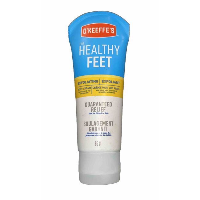 OKeeffe's Healthy Feet 3 Oz Tube Exfoliating Concentrate Foot Cream NEW & SEALED