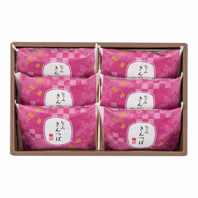 Nagomi Rice Shop Kintsuba 6 Piece Gift Baked Sweets