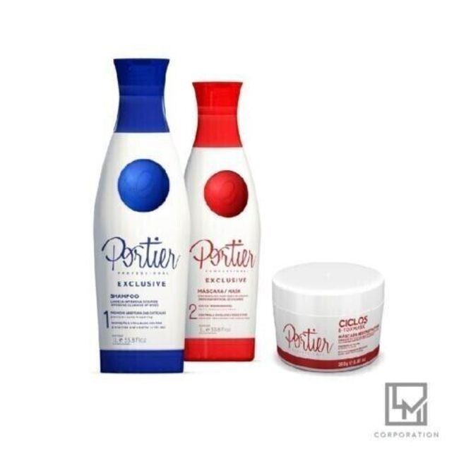 Portier Exclusive Brazilian Keratin Treatment 1 L set  + Ciclos B-tox 250g