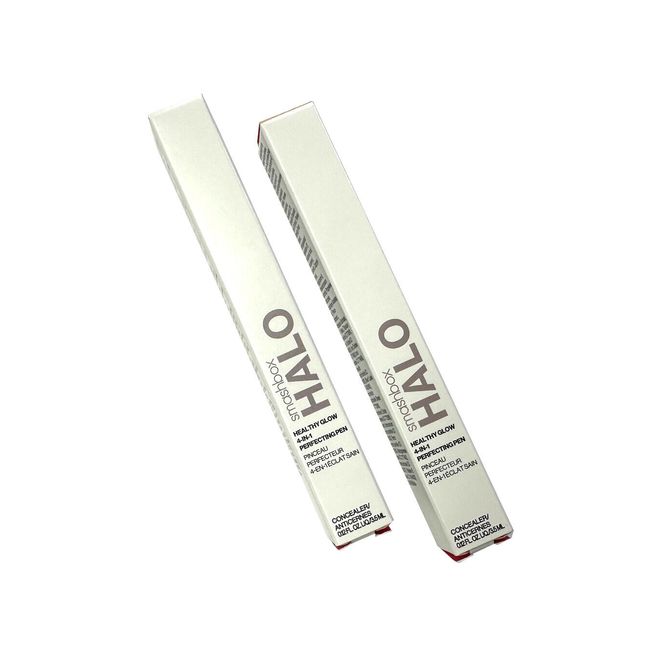 2x (TWO) Smashbox Halo Healthy Glow 4-in-1 Perfecting Pen Concealer F30-N . NEW