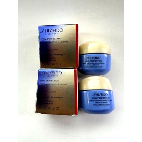 New Shiseido Vital Perfection Uplifting & Firming Cream ~ Lots of 2