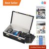 Signal Blocking Faraday Box & 2 Bags - Anti Theft Key Fob Protector Set