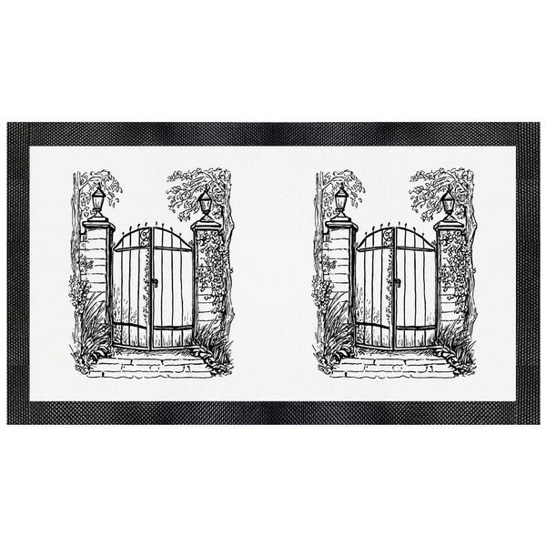 'Garden Gate' Pet Feeding Mat (PM00024567)