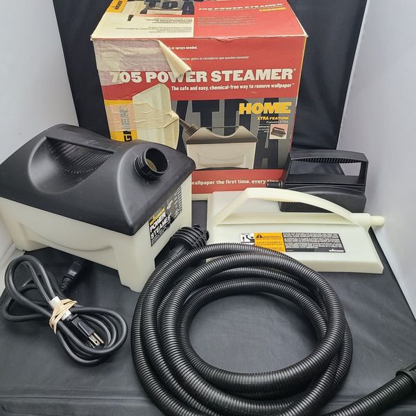 Wagner Power Steamer 705 Wallpaper Steamer Remover Chemical Free W/ Attachments