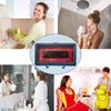 QeeHeng Portable Device Mount, Waterproof Shower Phone Holder (Blue)