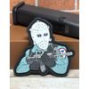 Tactical PVC Patch, Morale Heat Bank Robber Gun, Hook Backed Val Patch