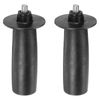 HARFINGTON 2pcs Angle Grinder Side Handle 8mm Thread 111mm Length Plastic Angle Grinder Handle Replacement Auxiliary Sander Handle Tool