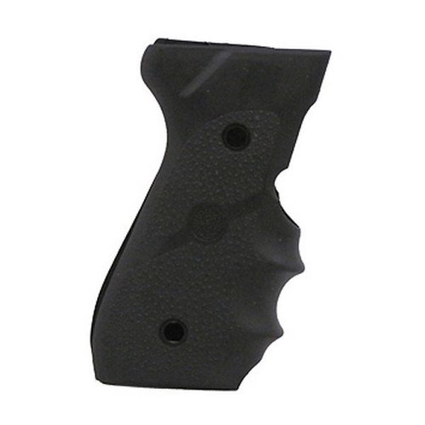 Hogue 92000 Rubber Grip for Beretta, 92F/92Fs/92SB/96/M9 W/Finger Grooves, Black