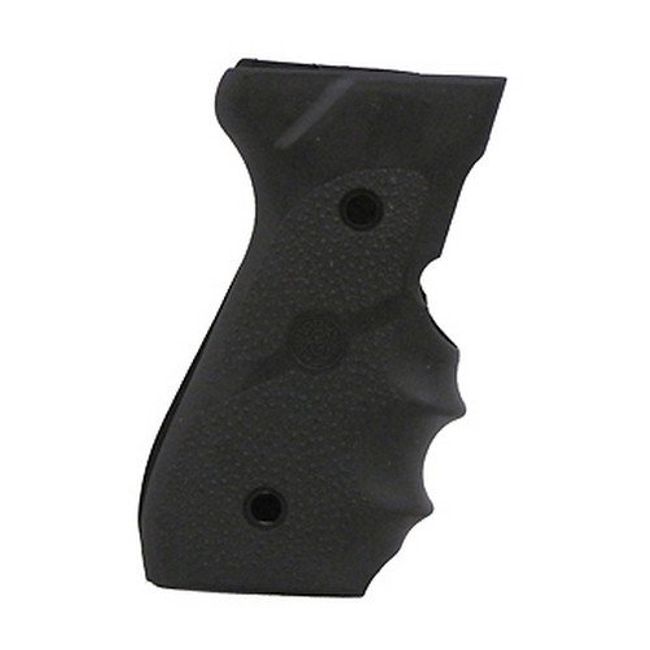 Hogue 92000 Rubber Grip for Beretta, 92F/92Fs/92SB/96/M9 W/Finger Grooves, Black