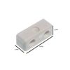 40 x Cabinet/Furniture Modesty Connector Blocks White