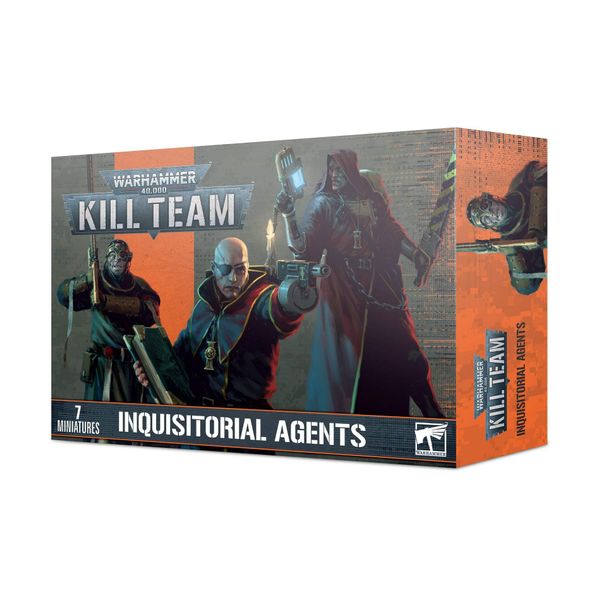 Games Workshop - Warhammer 40,000 - Kill Team: Inquisitorial Agents,Black