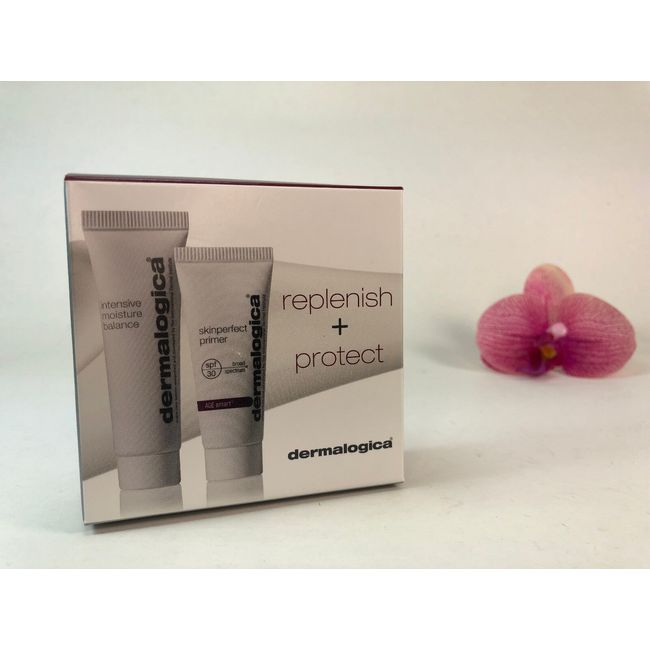 Dermalogica Replenish + Protect For Radiant Skin 2 Products Brand New