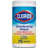 Clorox Bleach Free Wipe, Crisp Lemon, 75 Count