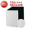 For Winix 115115 True HEPA Filter & 4 Carbon Pre-Filters Replacement