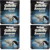 40 Cartridges Gillette Sensor Excel Refill Razor Blades