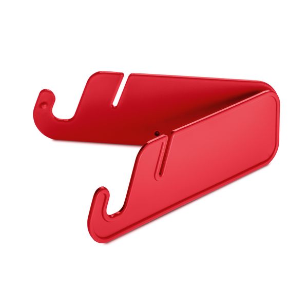 Koziol 5933583 Dumbo Tablet Stand, Plastic, Raspberry Red, 0.6 x 12.6 x 3.8 cm