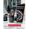 COSEURS Silicone Kitchen Utensils Set (12), highly durable & long-lasting