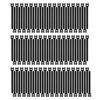 Pasow 100pcs Reusable Fastening Cable Ties Adjustable Wire Management 8 Inch (Black)