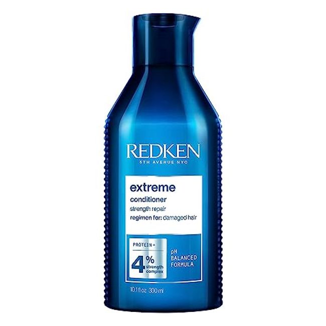 REDKEN Conditioner, For Damaged Hair, Repairs Strength and Adds Flexibility, Extreme, 300 ml