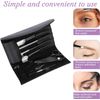 Professional Eyebrow Shaping Grooming Kit,8Pcs/Set Eyebrow Grooming Kit with Lea