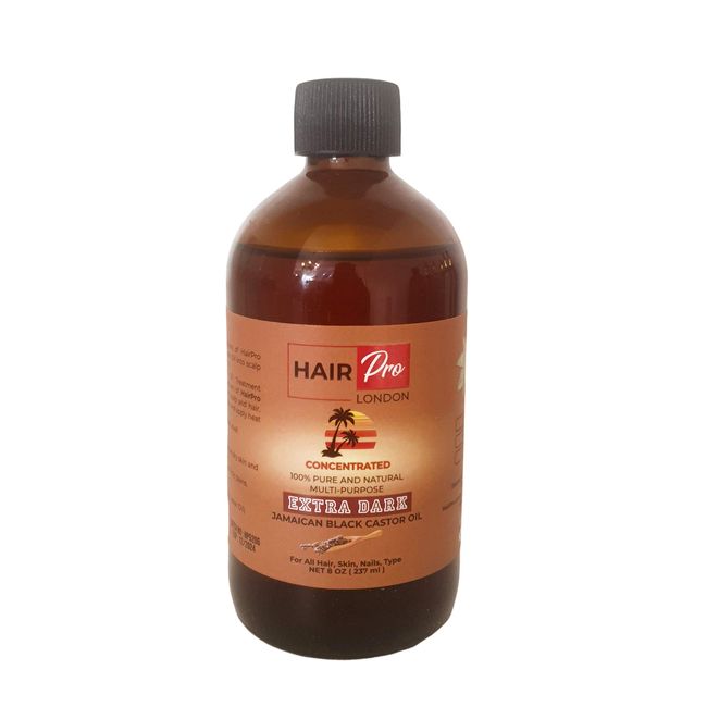 FAST HAIR GROWTH EXTRA DARK JAMAICAN BLACK CASTOR OIL 8oz (236 ML)