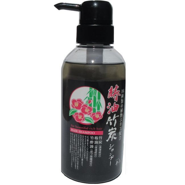 Nippon Chinese Medicine Institute Camellia Oil Bamboo Charcoal Shampoo 11.8 fl oz (340 ml) 53090