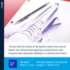 Fisher Space Pens Blue Ink Medium Point Refill, Carded