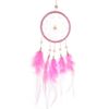 COMODO VIENTO Handmade Dream Catcher Pearl Pink White Silver (Pink)