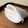 miucatch Storage Pouch, Small Items, Makeup Pouch, Cosmetics Bag, Small, Petite, Square, Compact, Gift, gray