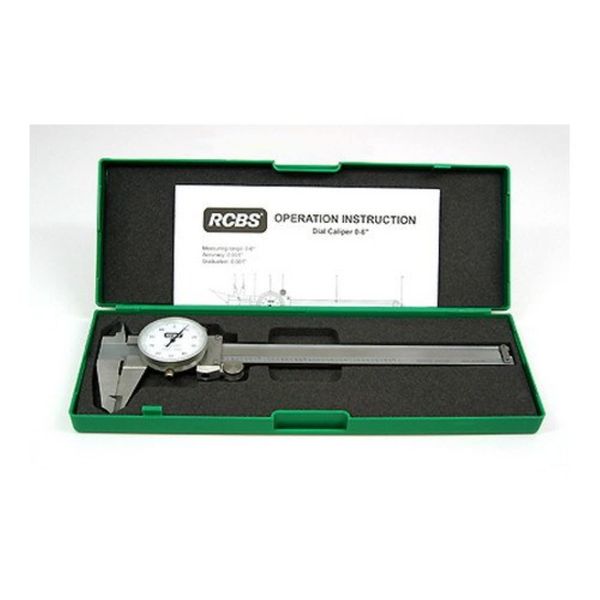 RCBS 87305 Stainless Steel Dial Caliper, 6 to 7.9", Multi