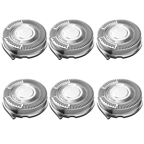 Ruixin High Performance SH50 Razor Replacement Blade for Philips Norelco S5000 (AT8xx, 7xx) (PT8xx, 7xx) Series, Long Lasting Blades, For Wet and Dry High Precision Shave, Set of 6