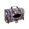 Everest Deluxe Toiletry Bag, Yellow/Gray Dot, One Size