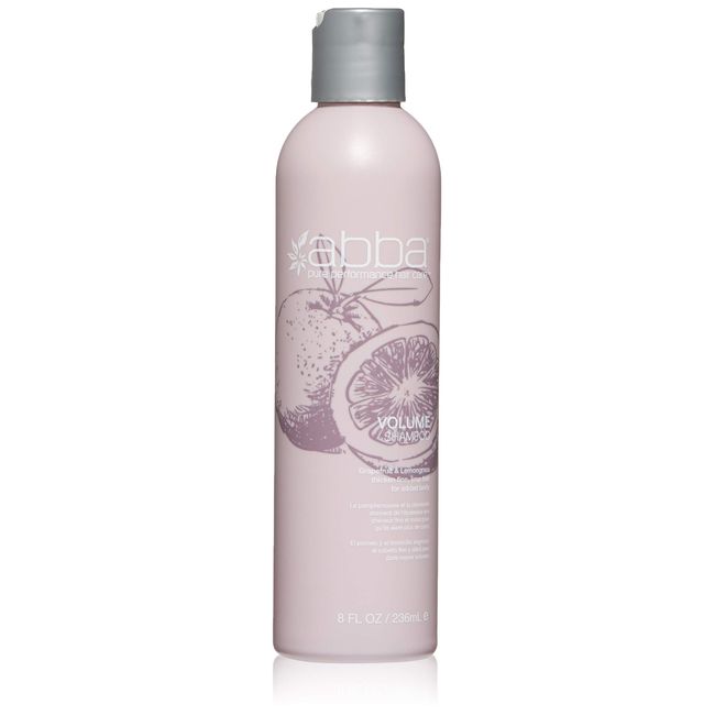 ABBA Volume Shampoo, Grapefruit & Lemongrass, 8 Fl Oz