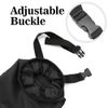 IPELY Universal Car Garbage Bag Back Seat Headrest Litter Trash Garbage Can (Black)