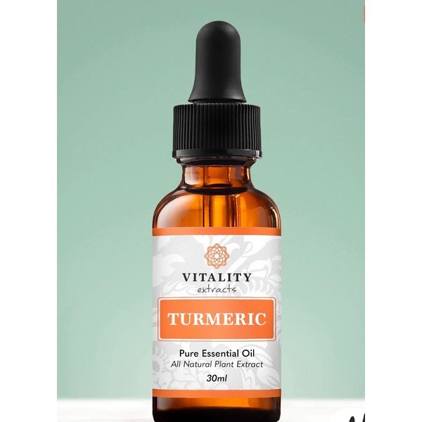 Vitality Extracts TUMERIC   Essential Oil 30 ml. Retail: $48.95 SEALED