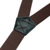 RBOCOTT Hidden Coffee Braces Suspender for Men Under Clothes with 3 Snap Loop(1.48" Wide)(5)