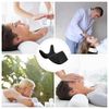 Beaupretty Neck Rest Cushion Shampoo Bowl Neck Rest Bath Pillow Hair Salon Head Pillow Universal Fits Any Bowl For Salon Hair Hairdressing Washing Sink Basin Black
