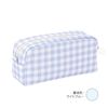 M-Plan Cubix Makeup Case, Checkered, Blue