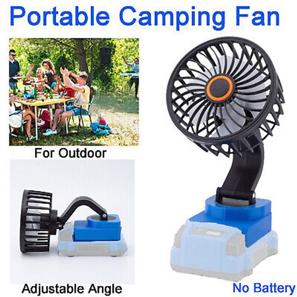 Portable Camping Fan Fits For Ko-balt 24V Battery Handheld Cooling Fans Cordless