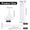 BENECREAT 10 Pcs Travel Bottles 18ml Small Divided Bottles Leak Proof Business Trip Overseas Travel Portable Refill Container Bath Supplies Bottle Cosmetic Subdivider Shampoo Bottle