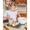 Katbite Tulip Cupcake Liners 200PCS, Muffin Baking Cups ProSmooth Brown
