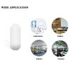 4 Pcs 20mm(0.78inch) Magnetic Stir Bar,PTFE,White