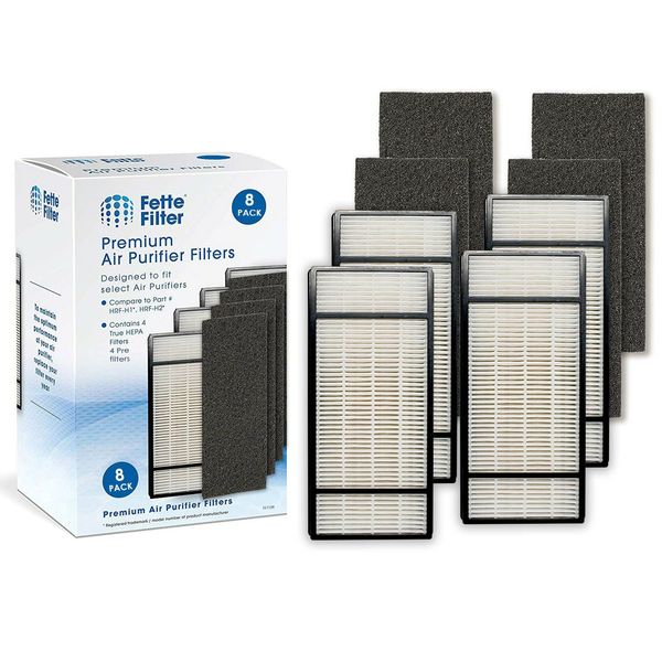Air Purifier Filter and Pre-Filter Compatible with Honeywell True HEPA Filter H