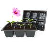 Elixir Gardens 25 x 6 Cell Reusable Seedling Germination Starter Bedding Plant Pack Insert for Half Size Tray Propagator