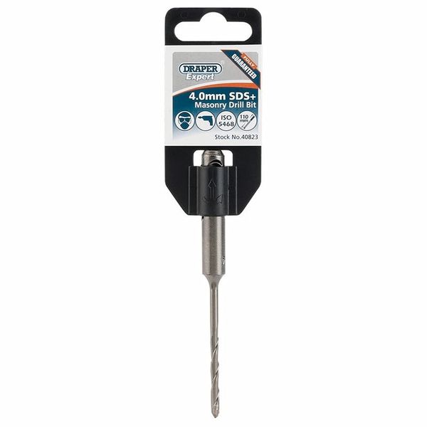 Draper 40823 Expert SDS Plus Masonry Drill, 4.0mm x 110mm