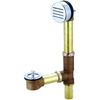 Central Brass Multi-Tub Centralift Lift & Turn Drain Kit in Chrome