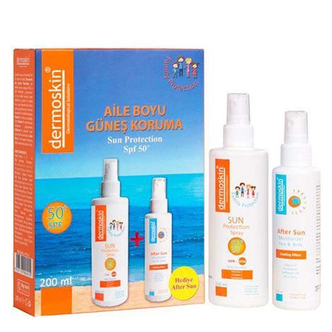 Dermoskin Sun SPF 50 Aile Hediyeli Paket 1 Paket (1 X 100 Ml)